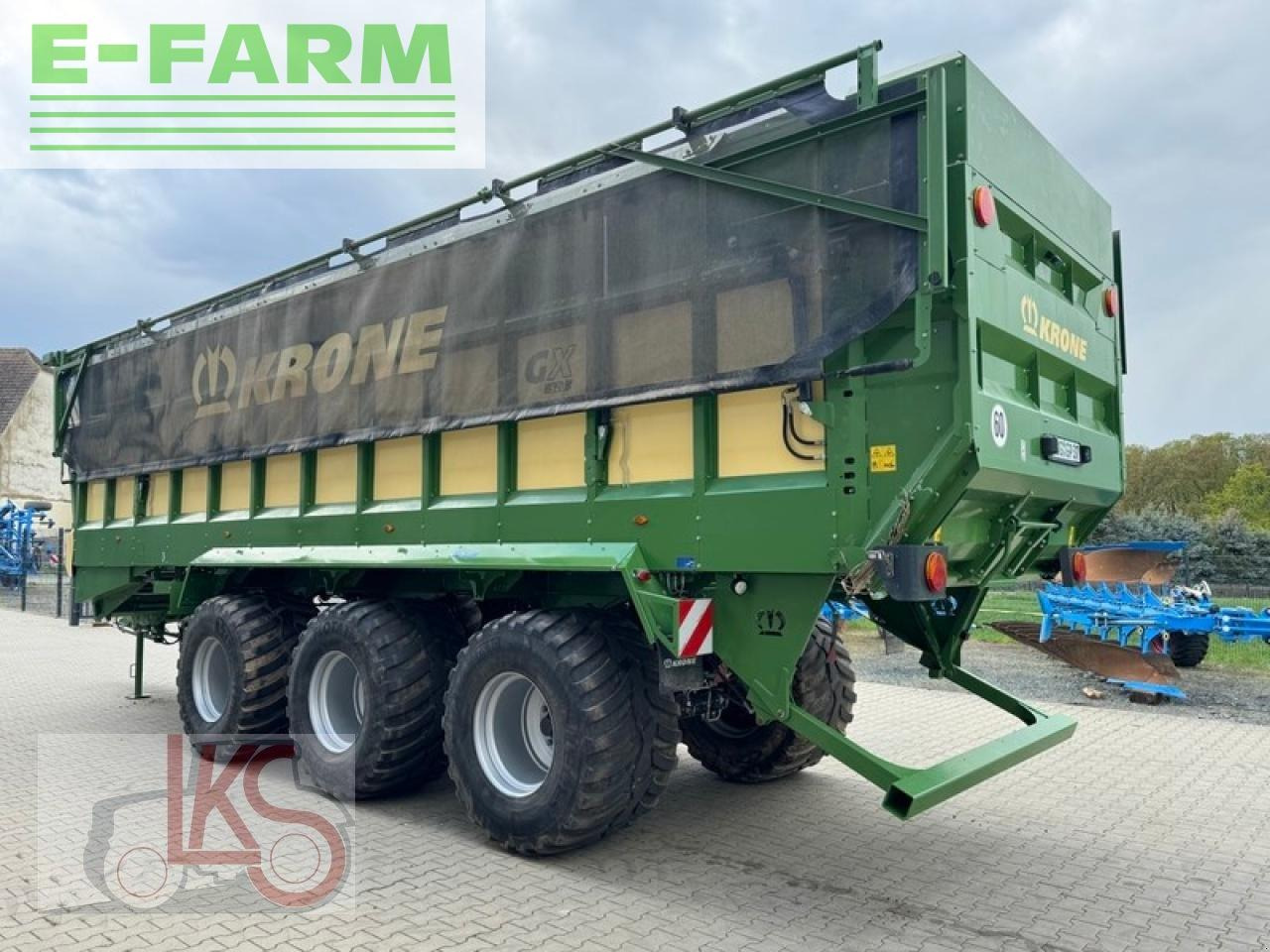 Krone gx 520 universal-transportwagen - מסיר פסולת/ קרון נגרר חקלאי: תמונה 4 Krone gx 520 universal-transportwagen - מסיר פסולת/ קרון נגרר חקלאי: תמונה 4