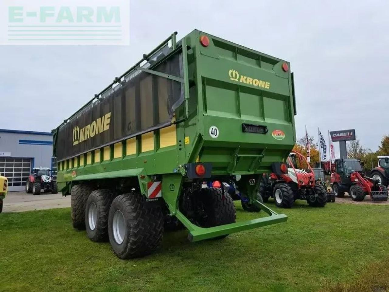 Krone gx 520 - מסיר פסולת/ קרון נגרר חקלאי: תמונה 3 Krone gx 520 - מסיר פסולת/ קרון נגרר חקלאי: תמונה 3