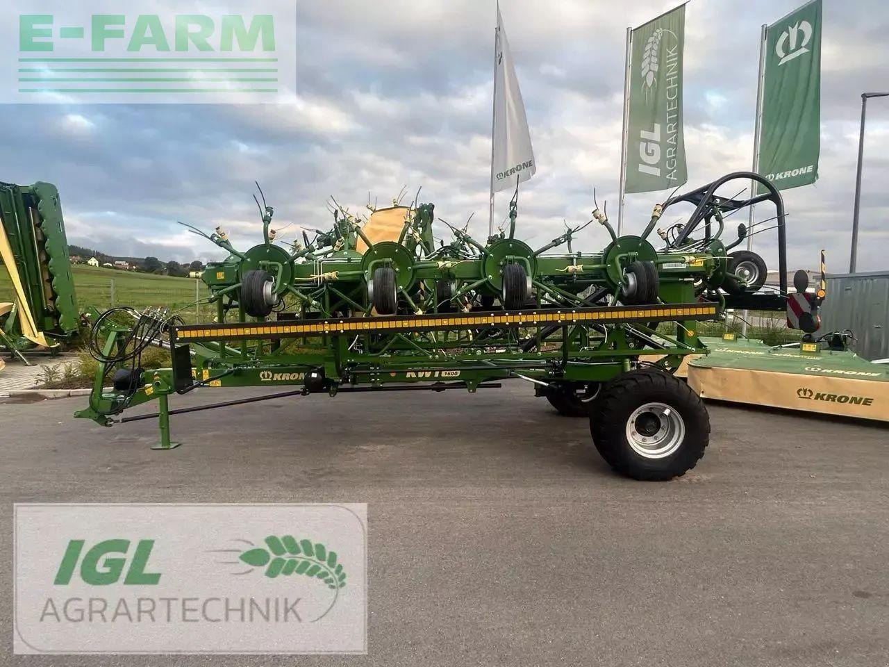 Krone kwt 1600 - גורף/ מגרפה: תמונה 2 Krone kwt 1600 - גורף/ מגרפה: תמונה 2