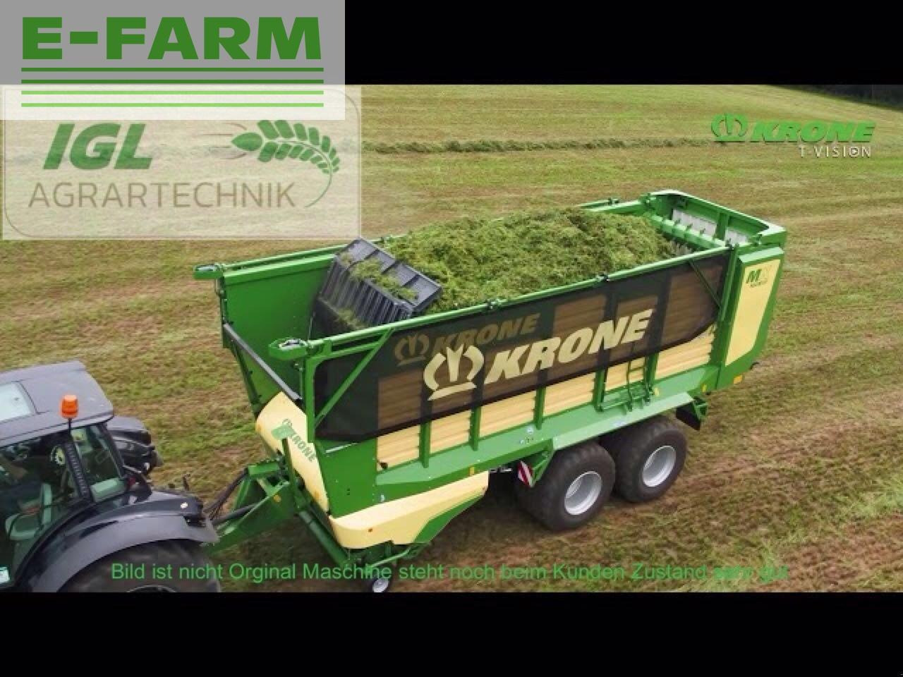 Krone mx 370 gl - עגלת טעינה עצמית: תמונה 1 Krone mx 370 gl - עגלת טעינה עצמית: תמונה 1