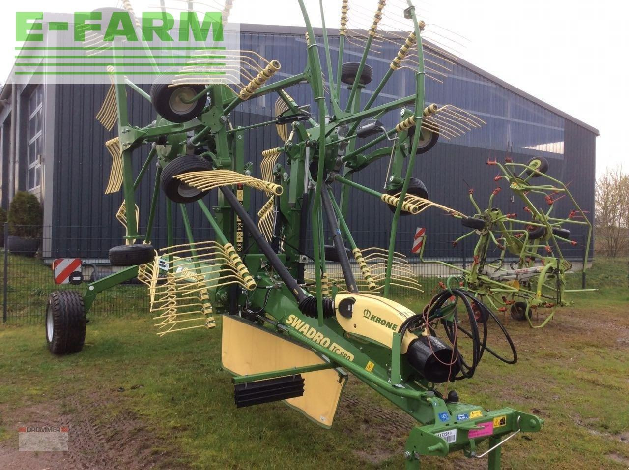 Krone swadro tc 880 - גורף/ מגרפה: תמונה 2 Krone swadro tc 880 - גורף/ מגרפה: תמונה 2