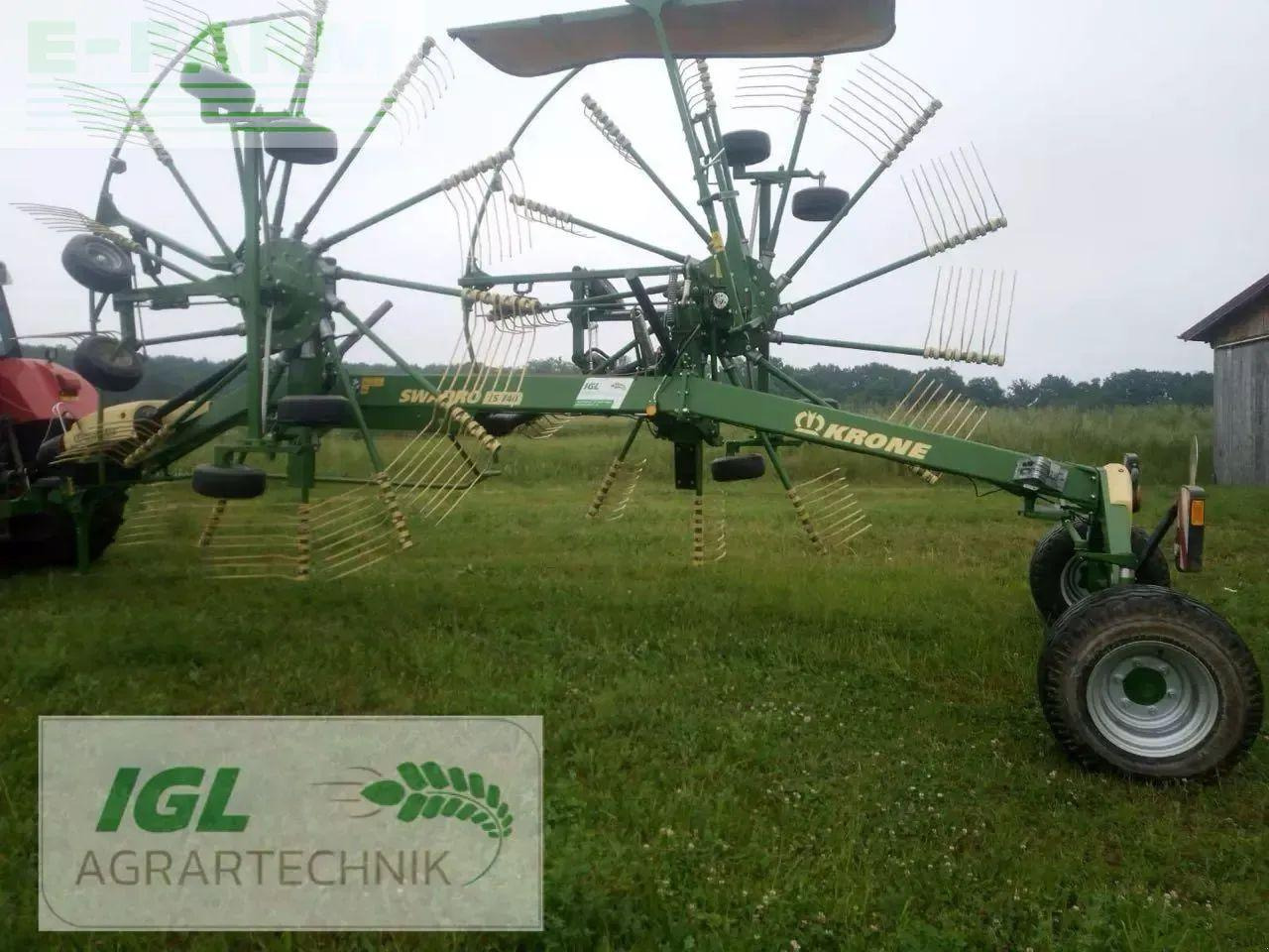 Krone swadro ts 740 - גורף/ מגרפה: תמונה 1 Krone swadro ts 740 - גורף/ מגרפה: תמונה 1