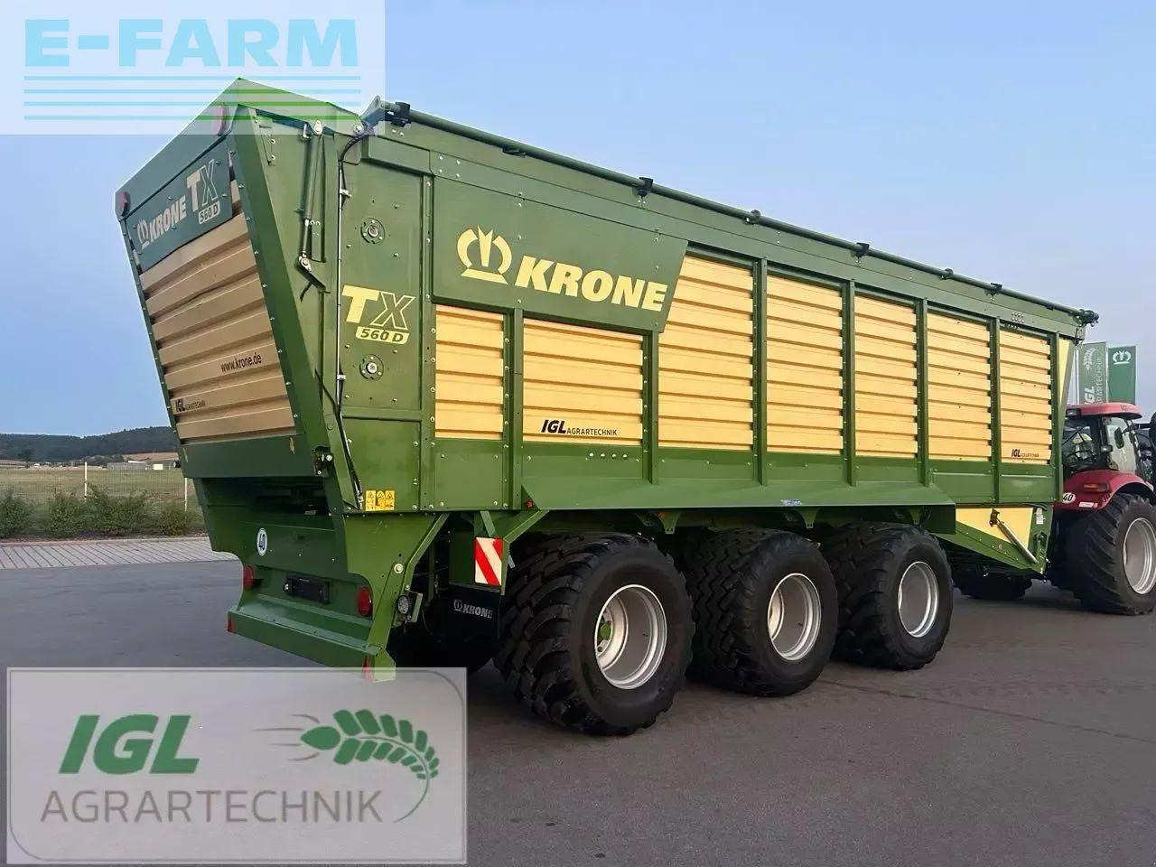 Krone tx 560 d - מסיר פסולת/ קרון נגרר חקלאי: תמונה 2 Krone tx 560 d - מסיר פסולת/ קרון נגרר חקלאי: תמונה 2