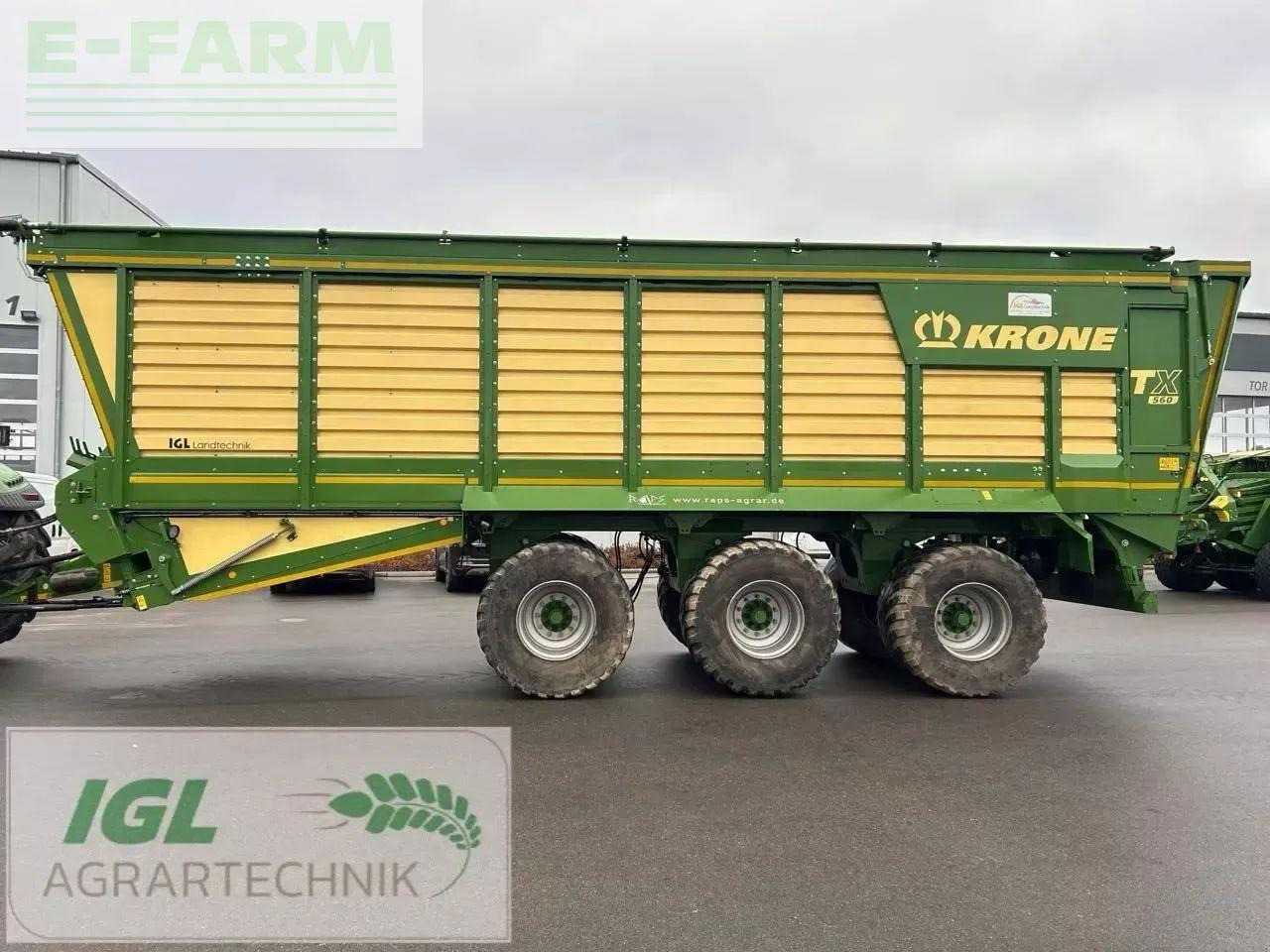Krone tx 560 - מסיר פסולת/ קרון נגרר חקלאי: תמונה 2 Krone tx 560 - מסיר פסולת/ קרון נגרר חקלאי: תמונה 2