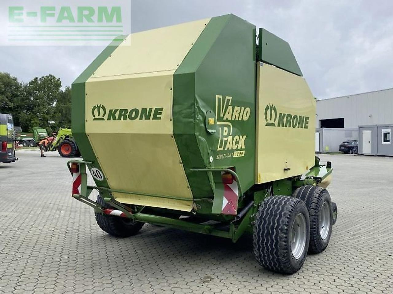 Krone vario pack 1800 - מכונת צרור מרובעת: תמונה 4 Krone vario pack 1800 - מכונת צרור מרובעת: תמונה 4