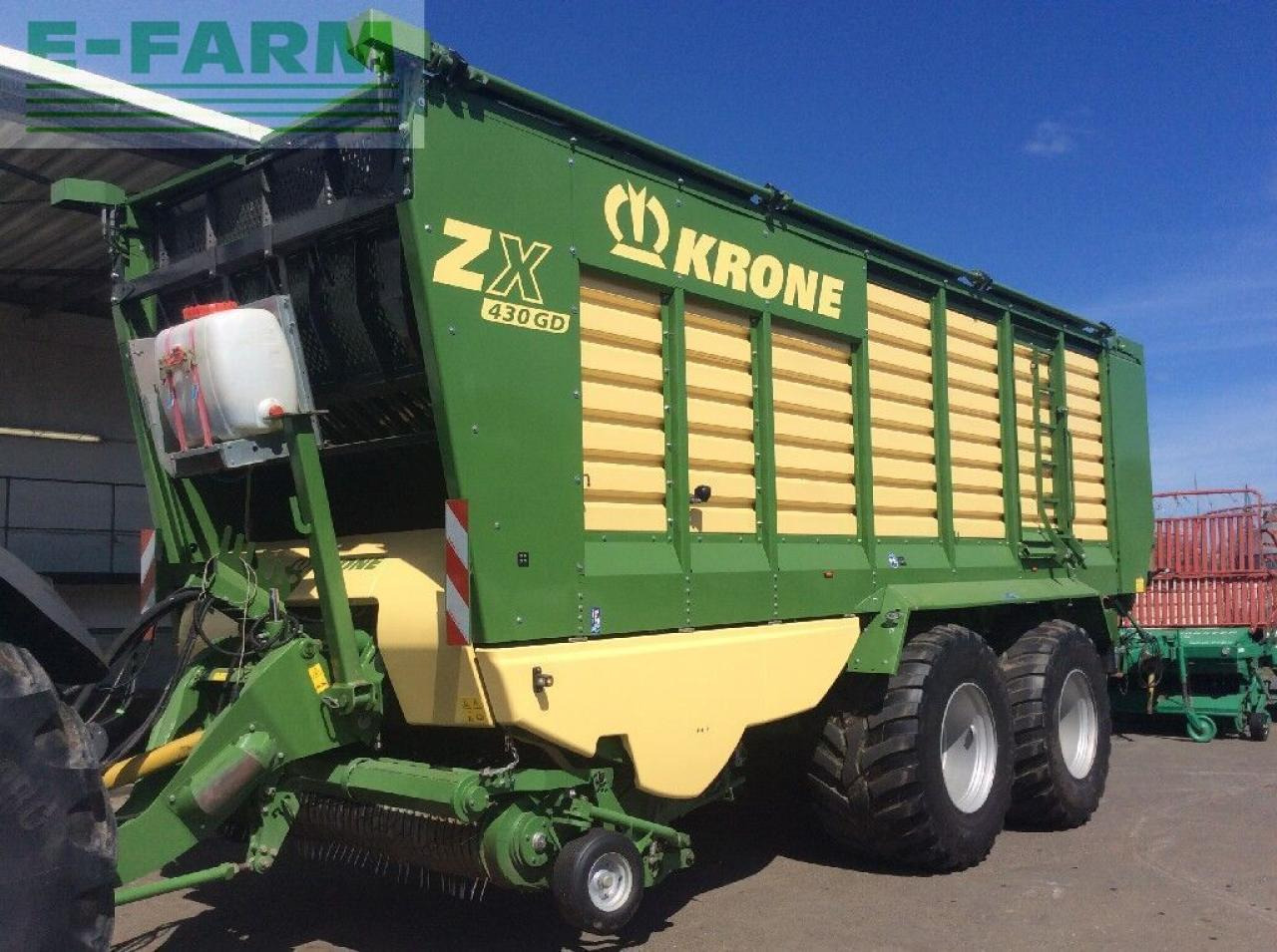 Krone zx 430 gd - מסיר פסולת/ קרון נגרר חקלאי: תמונה 1 Krone zx 430 gd - מסיר פסולת/ קרון נגרר חקלאי: תמונה 1