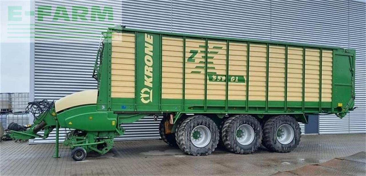 Krone zx 550 gl - עגלת טעינה עצמית: תמונה 1 Krone zx 550 gl - עגלת טעינה עצמית: תמונה 1
