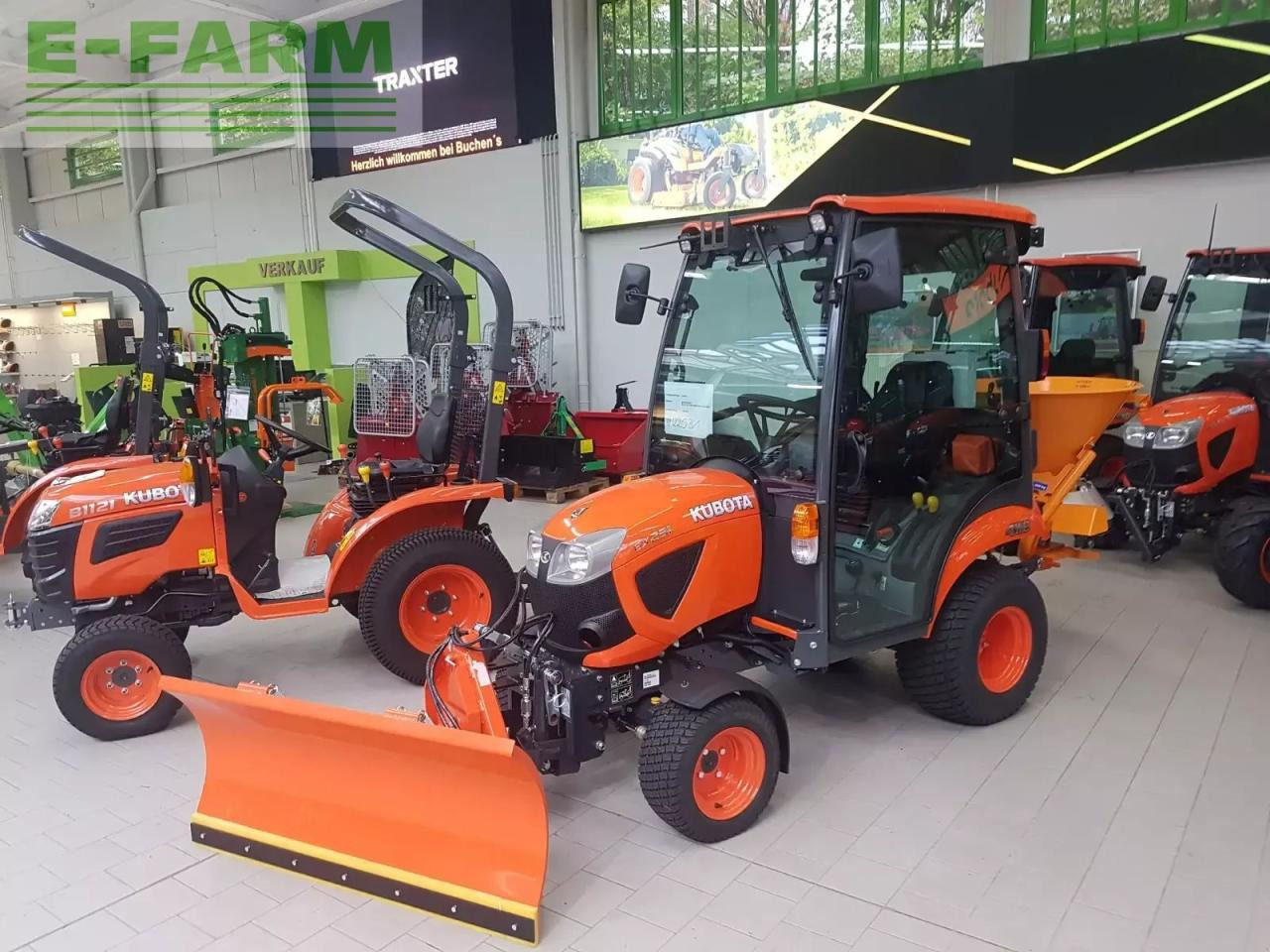 Kubota bx231 winterdienstpaket - טרקטור חקלאי: תמונה 1 Kubota bx231 winterdienstpaket - טרקטור חקלאי: תמונה 1
