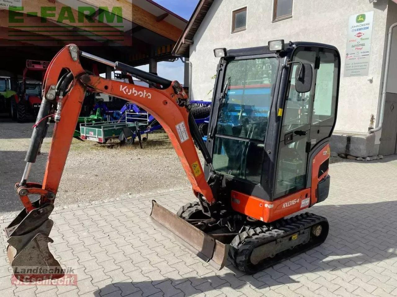 Kubota kx016-4 - מיני מחפר: תמונה 4 Kubota kx016-4 - מיני מחפר: תמונה 4