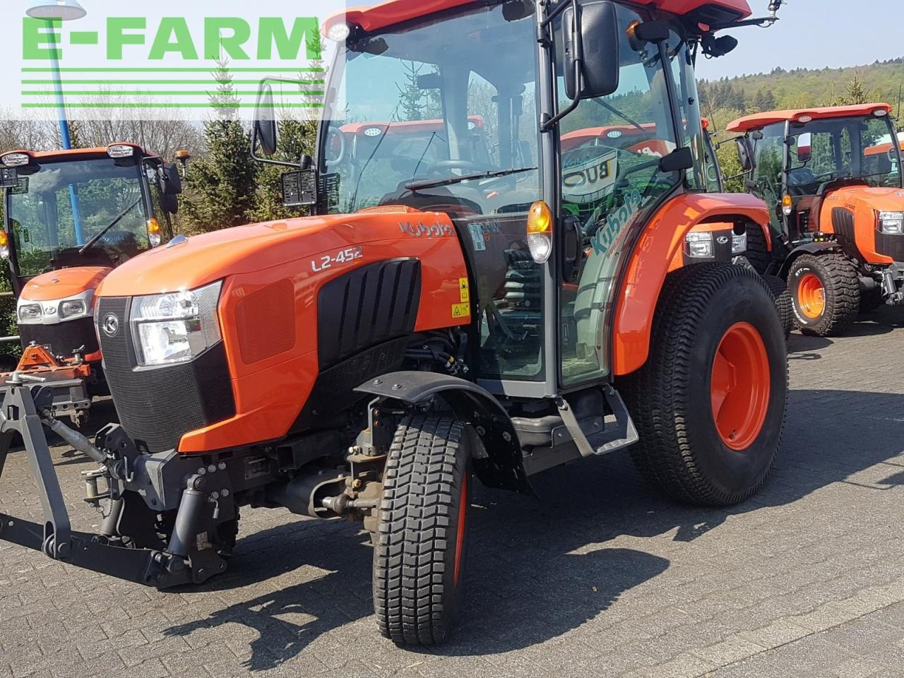 טרקטור חקלאי Kubota l2-452 h winterdienstpaket: תמונה 6