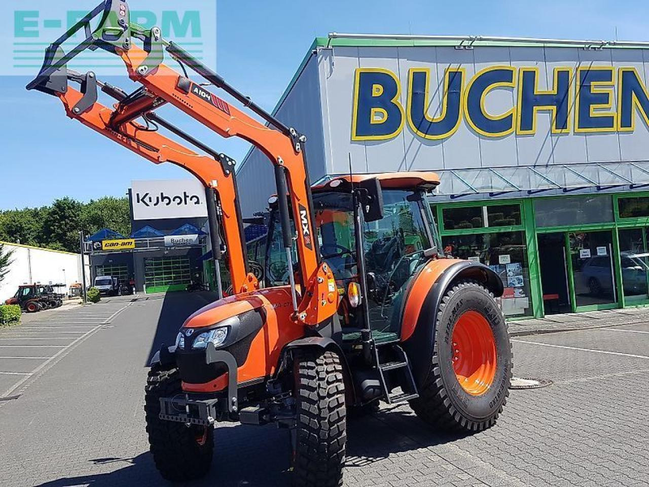 Kubota m4-073 cab - טרקטור חקלאי: תמונה 1 Kubota m4-073 cab - טרקטור חקלאי: תמונה 1