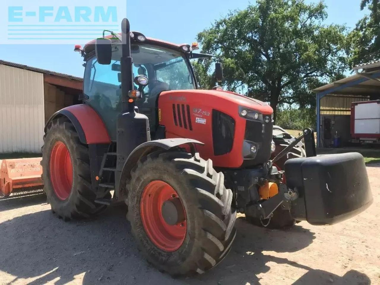 Kubota m7 153 premium - טרקטור חקלאי: תמונה 1 Kubota m7 153 premium - טרקטור חקלאי: תמונה 1