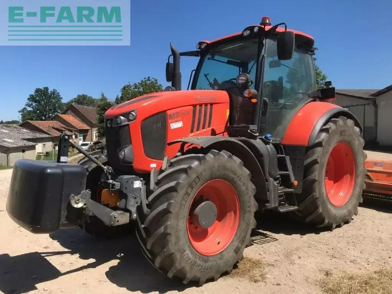 Kubota m7 153 premium - טרקטור חקלאי: תמונה 2 Kubota m7 153 premium - טרקטור חקלאי: תמונה 2