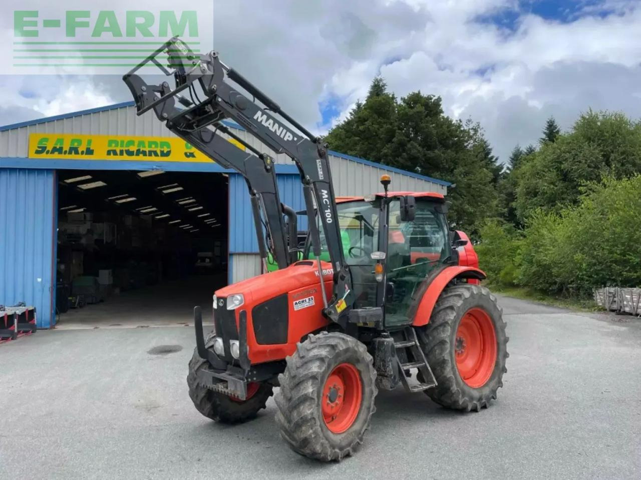 Kubota tracteur agricole m110gx kubota - טרקטור חקלאי: תמונה 2 Kubota tracteur agricole m110gx kubota - טרקטור חקלאי: תמונה 2