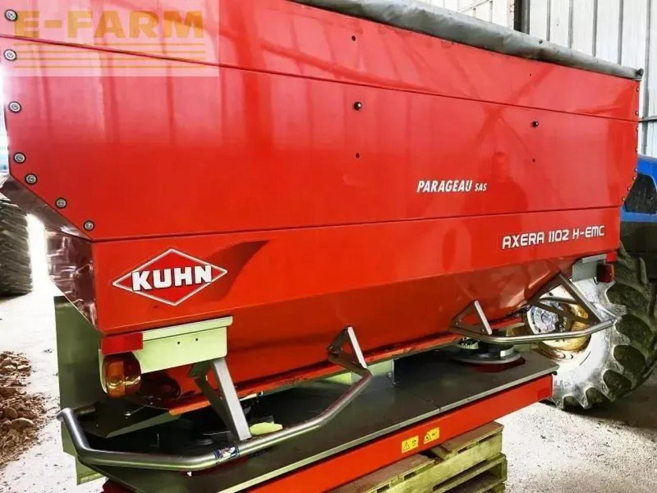 Kuhn axera 1102 h-emc - מפזרת דשן: תמונה 2 Kuhn axera 1102 h-emc - מפזרת דשן: תמונה 2