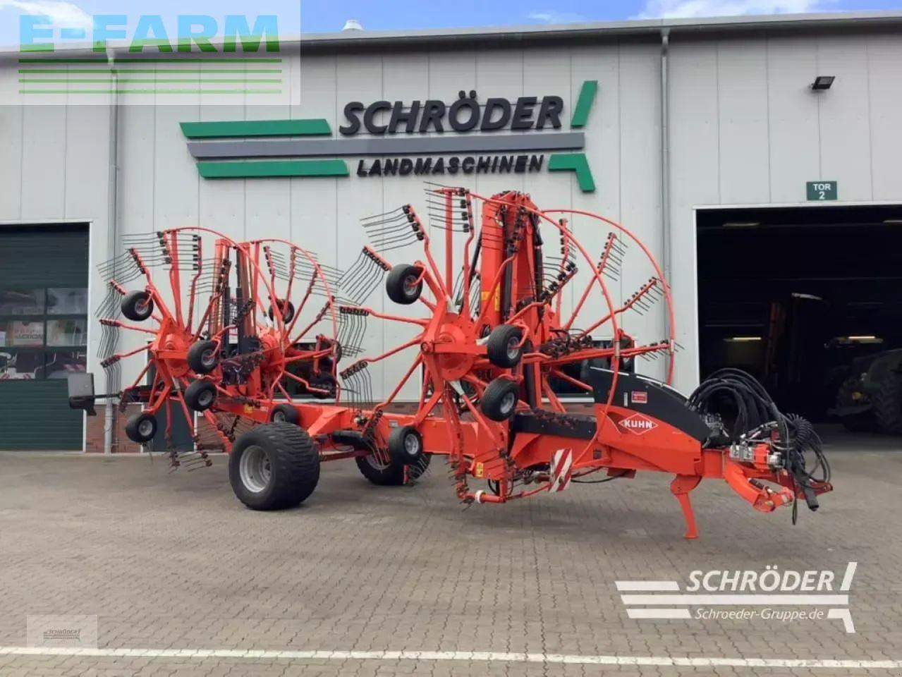 Kuhn ga 15131 - isobus - גורף/ מגרפה: תמונה 1 Kuhn ga 15131 - isobus - גורף/ מגרפה: תמונה 1