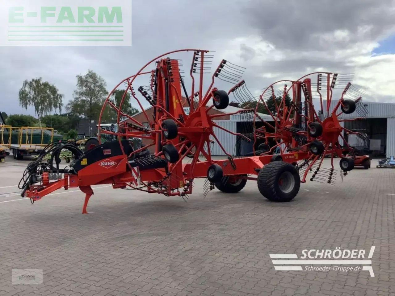 Kuhn ga 15131 - isobus - גורף/ מגרפה: תמונה 3 Kuhn ga 15131 - isobus - גורף/ מגרפה: תמונה 3