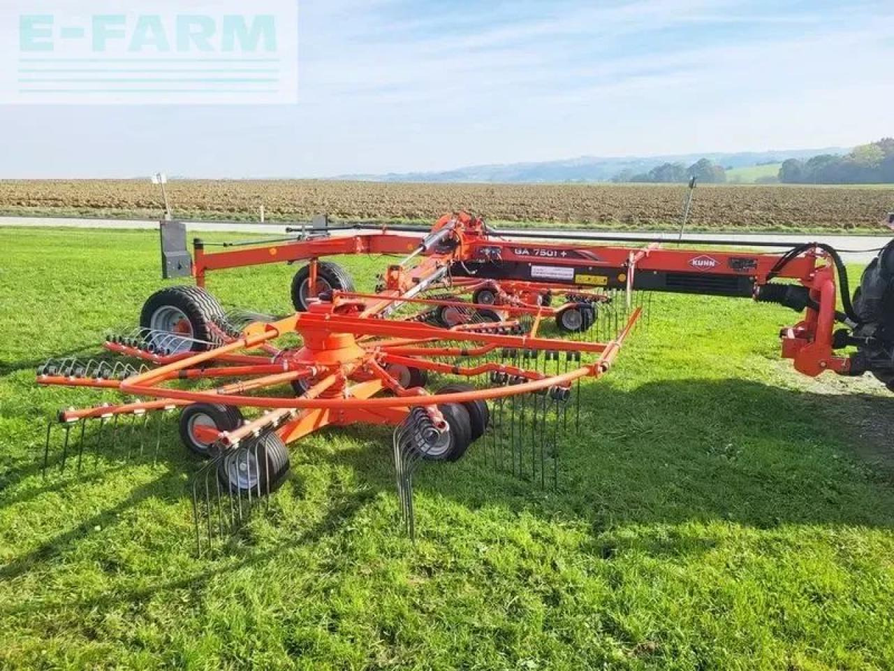 גורף/ מגרפה Kuhn ga7501+ 2-kreisel-mittelschwader: תמונה 8