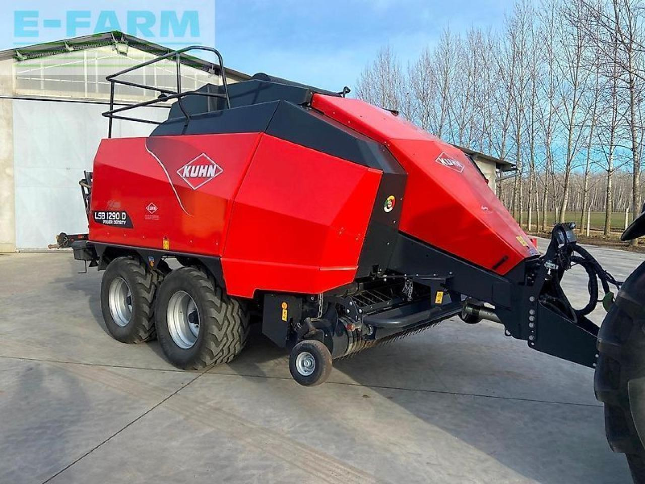Kuhn lsb 1290d - מכונת צרור מרובעת: תמונה 1 Kuhn lsb 1290d - מכונת צרור מרובעת: תמונה 1