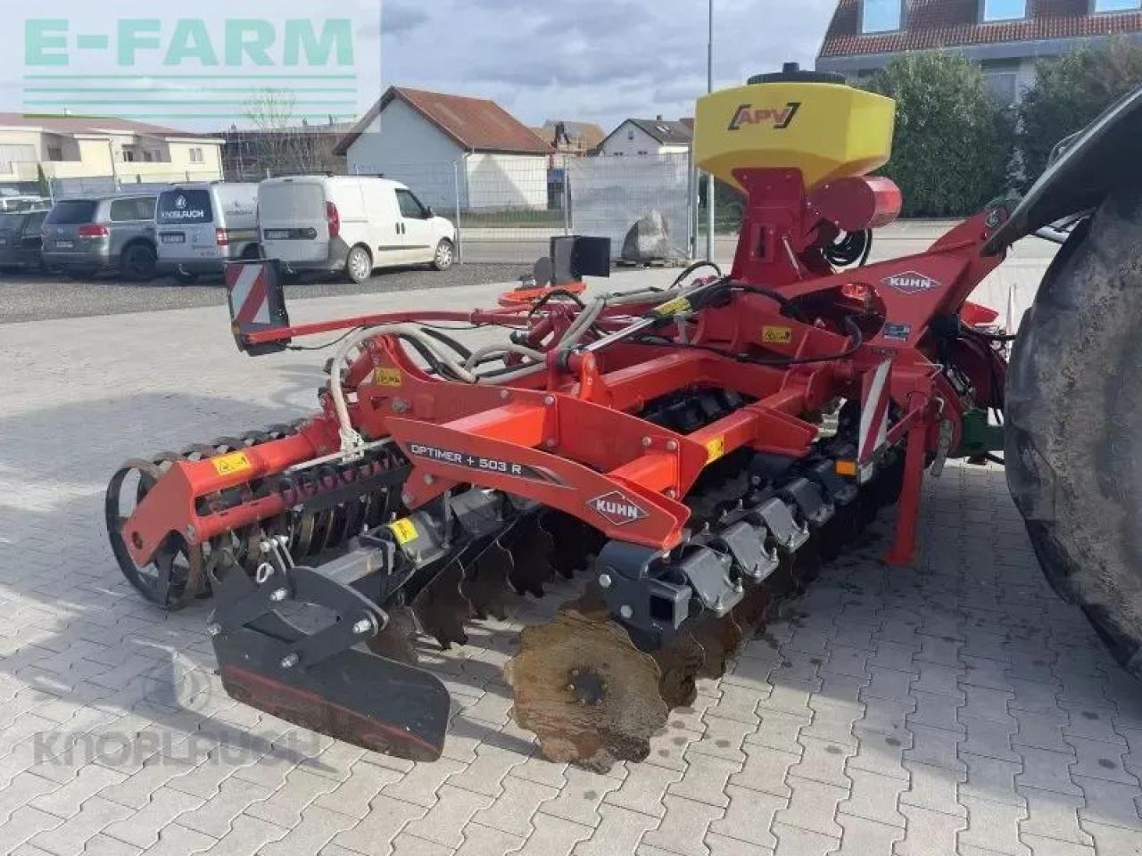 Kuhn optimer + 503r - משדדת דיסק: תמונה 1 Kuhn optimer + 503r - משדדת דיסק: תמונה 1