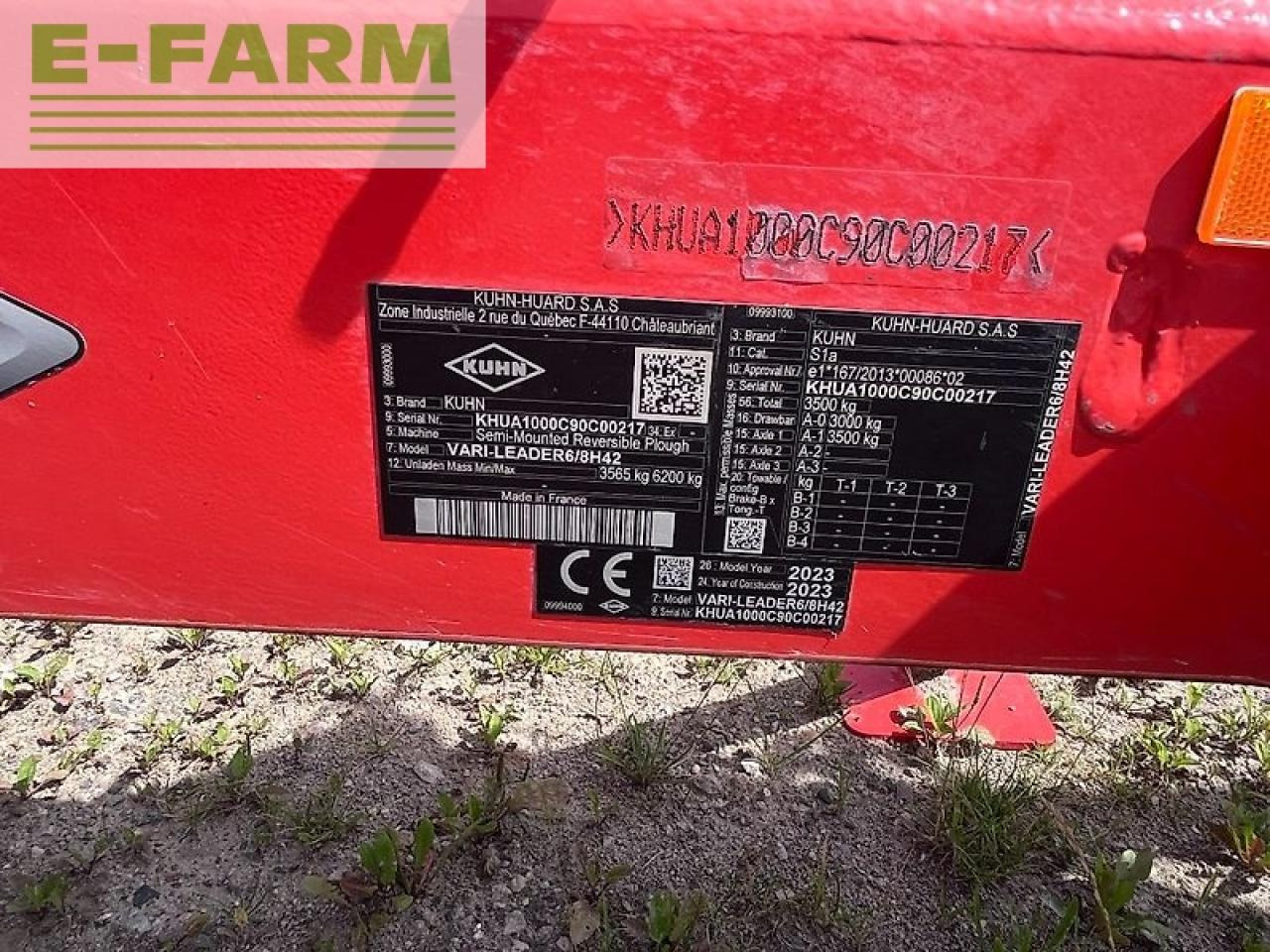 Kuhn vari-leader 7eh - מחרשה: תמונה 2 Kuhn vari-leader 7eh - מחרשה: תמונה 2