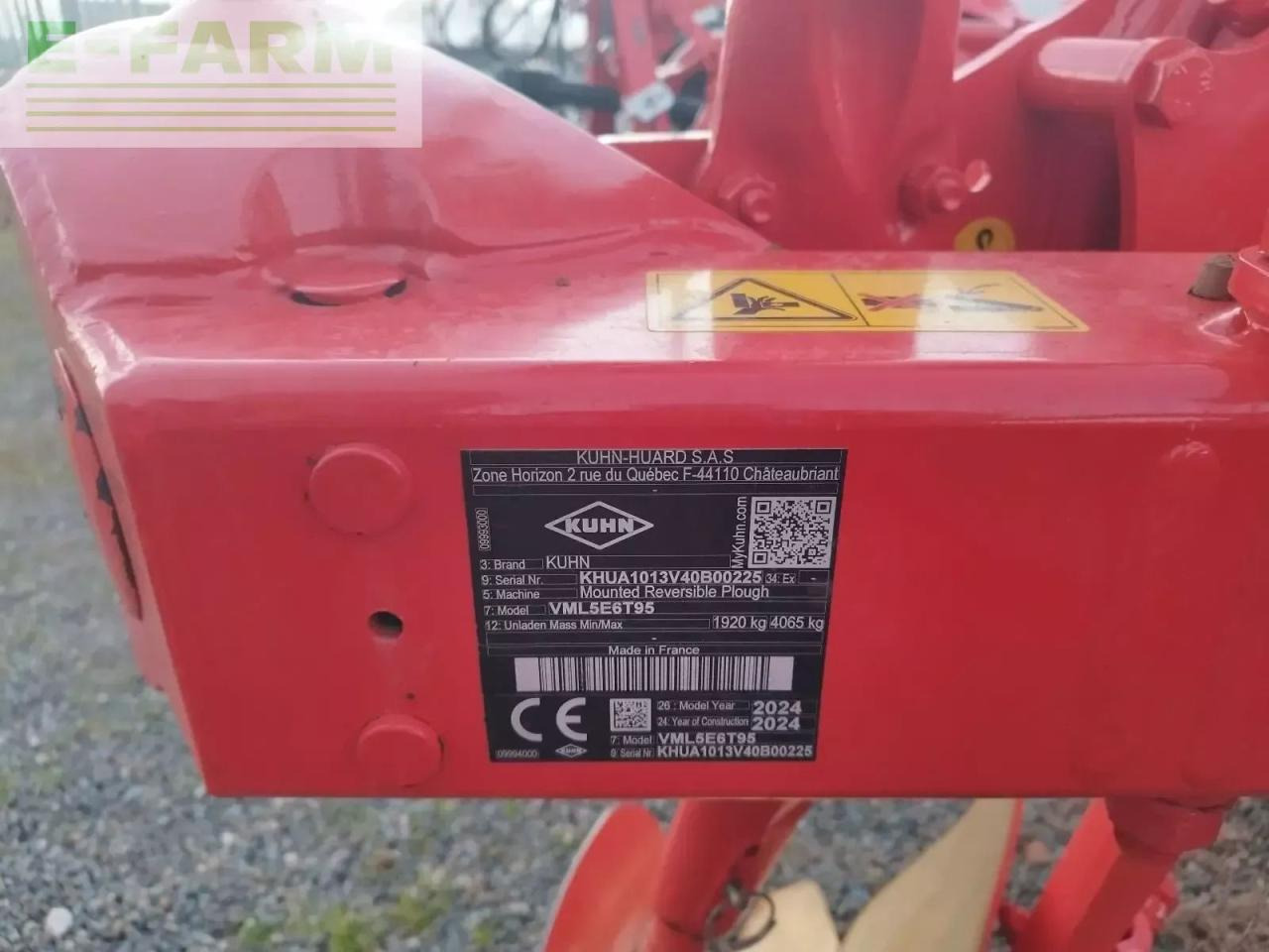 Kuhn vari-master l - מחרשה: תמונה 5 Kuhn vari-master l - מחרשה: תמונה 5