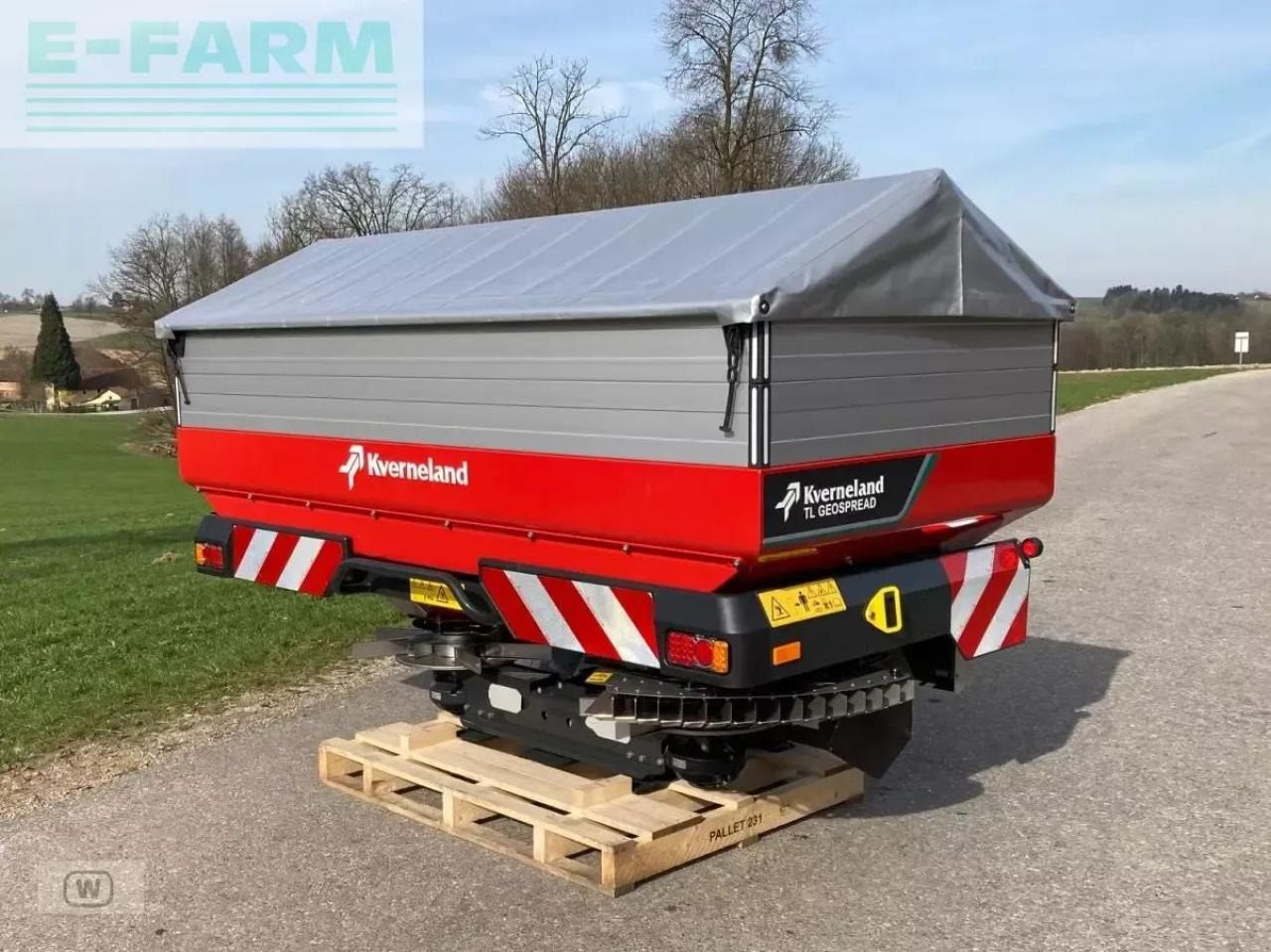 Kverneland exacta tl geospread - מפזרת דשן: תמונה 1 Kverneland exacta tl geospread - מפזרת דשן: תמונה 1