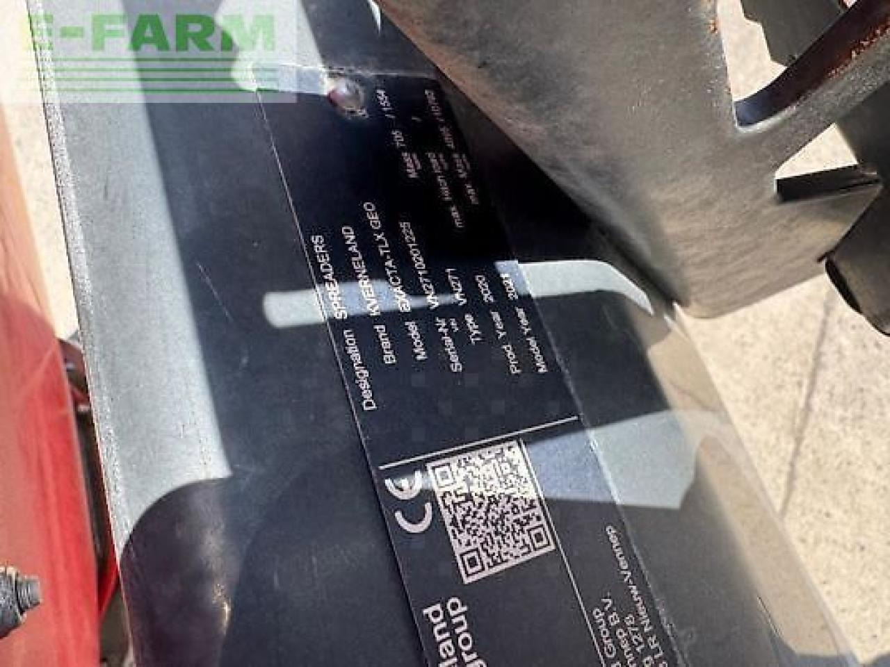 Kverneland tlx 3225 geospre - מפזרת דשן: תמונה 2 Kverneland tlx 3225 geospre - מפזרת דשן: תמונה 2