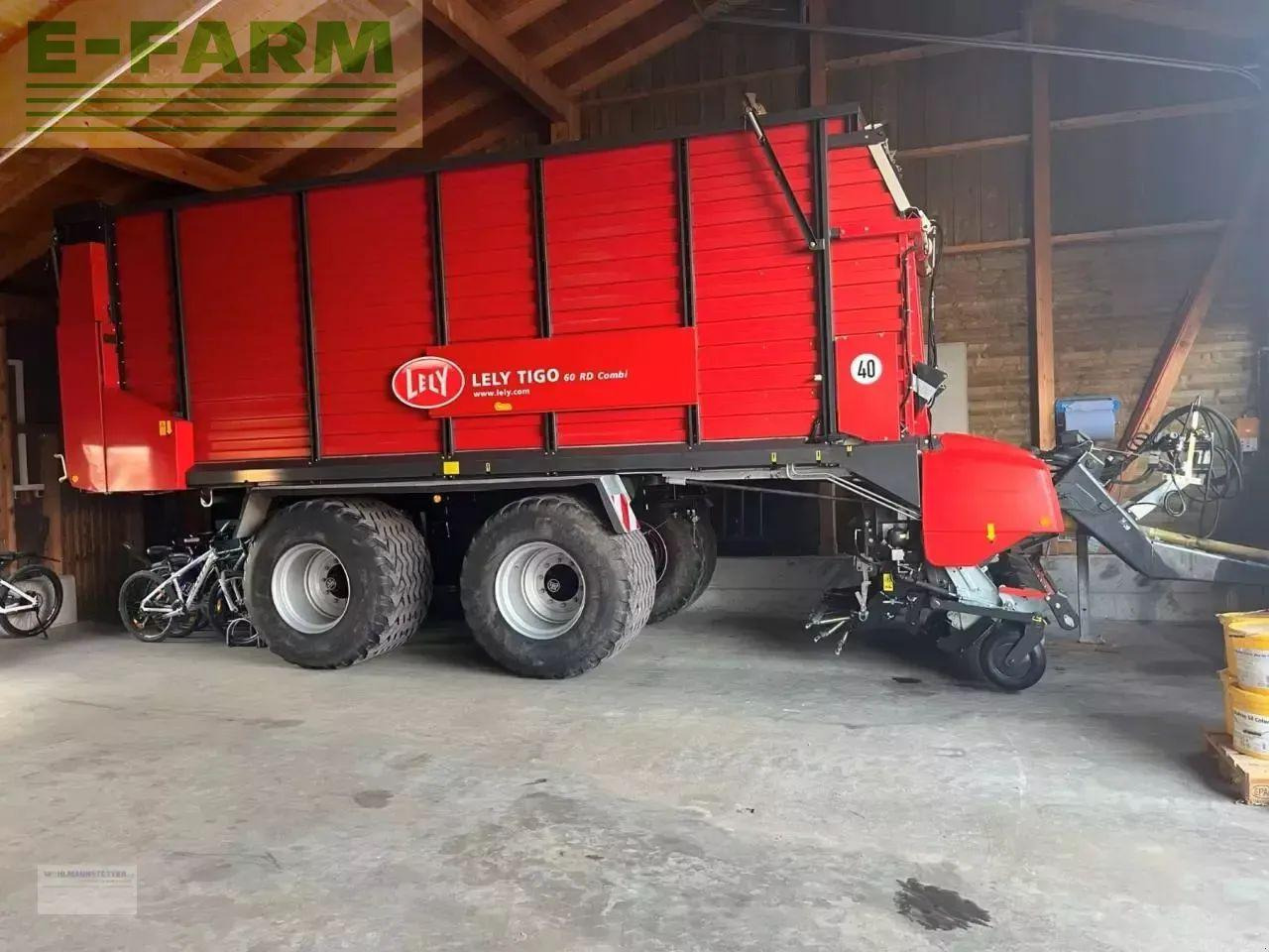 Lely tigo 60 rd - עגלת טעינה עצמית: תמונה 2 Lely tigo 60 rd - עגלת טעינה עצמית: תמונה 2