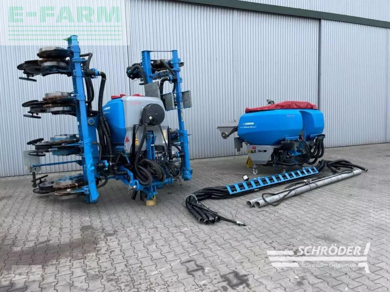 Lemken azurit 9/8.75 k d + solitair 23/1900 - מכונת זריעה מדויקת: תמונה 1 Lemken azurit 9/8.75 k d + solitair 23/1900 - מכונת זריעה מדויקת: תמונה 1