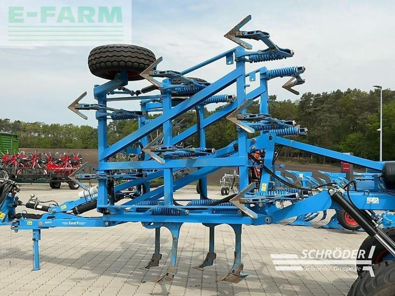 קלטרת Lemken karat 9/500 kua + satz gänsefußschare: תמונה 7