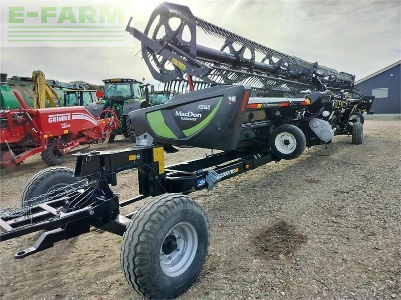 MacDon fd 140 - צרופת מקצרת מספוא: תמונה 4 MacDon fd 140 - צרופת מקצרת מספוא: תמונה 4