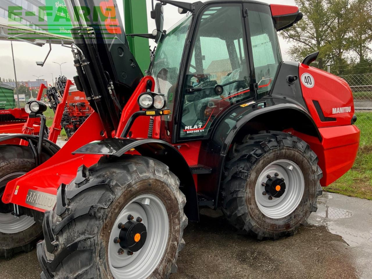Manitou MLA533 Teleradlader - מעמיס גלגלים טלסקופי: תמונה 1 Manitou MLA533 Teleradlader - מעמיס גלגלים טלסקופי: תמונה 1