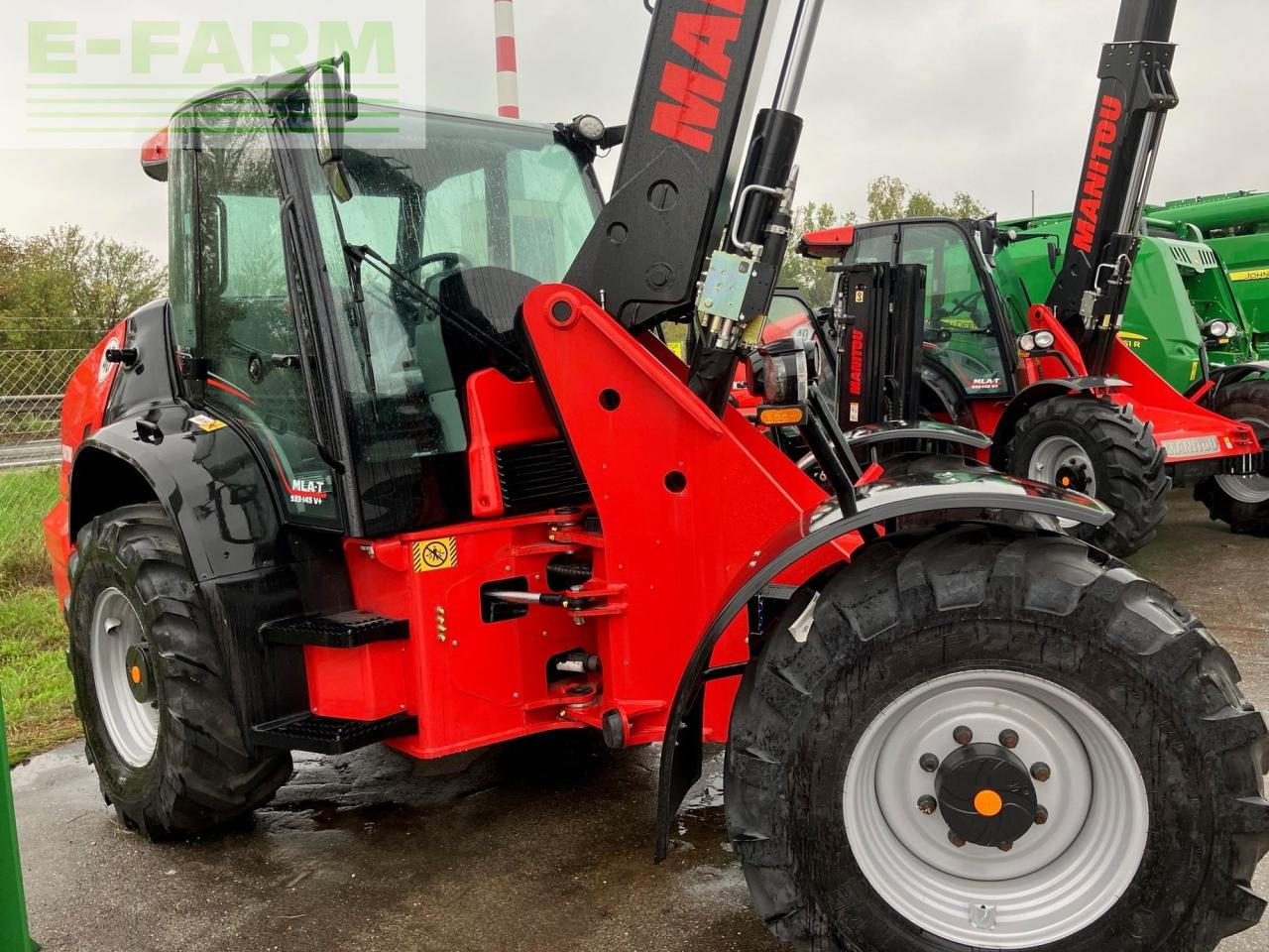 Manitou MLA533 Teleradlader - מעמיס גלגלים טלסקופי: תמונה 3 Manitou MLA533 Teleradlader - מעמיס גלגלים טלסקופי: תמונה 3