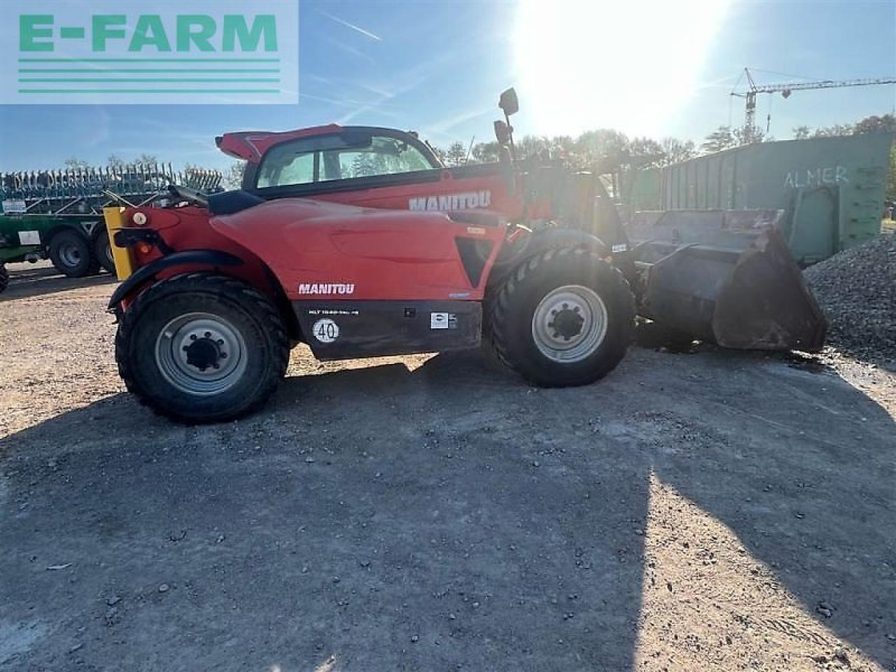 Manitou mlt 1040 - מפעיל טלסקופי: תמונה 3 Manitou mlt 1040 - מפעיל טלסקופי: תמונה 3
