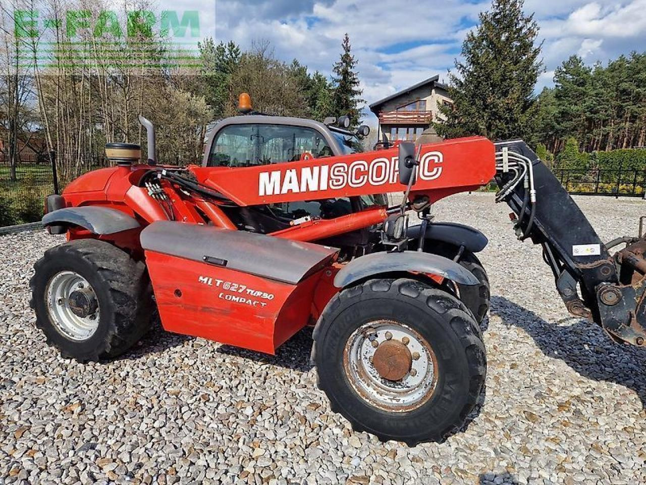Manitou mlt 627 turbo compact - מפעיל טלסקופי: תמונה 1 Manitou mlt 627 turbo compact - מפעיל טלסקופי: תמונה 1