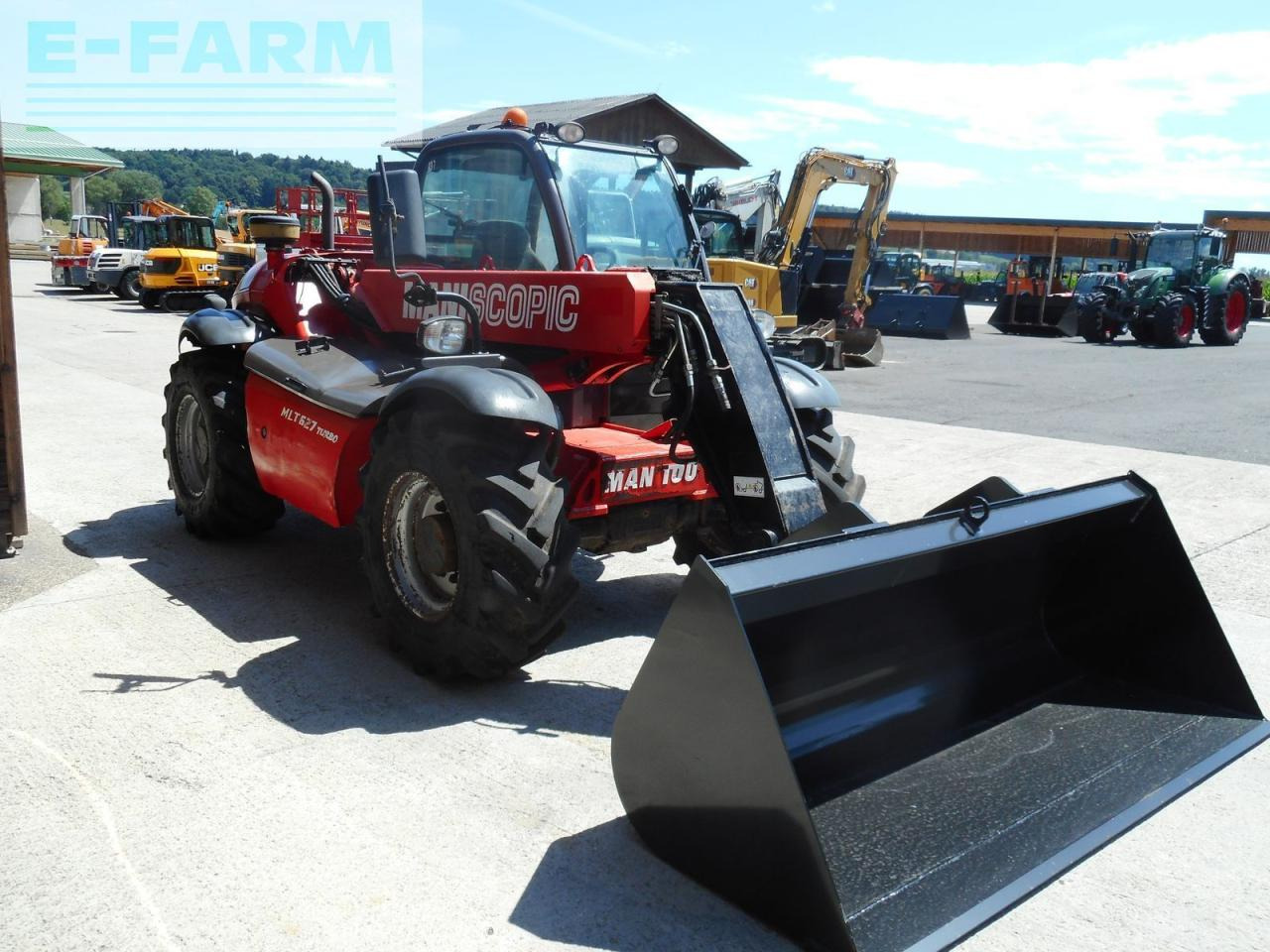 Manitou mlt 627 turbo ( nur 2m breit nur 2,2m hoch ) - מפעיל טלסקופי: תמונה 5 Manitou mlt 627 turbo ( nur 2m breit nur 2,2m hoch ) - מפעיל טלסקופי: תמונה 5