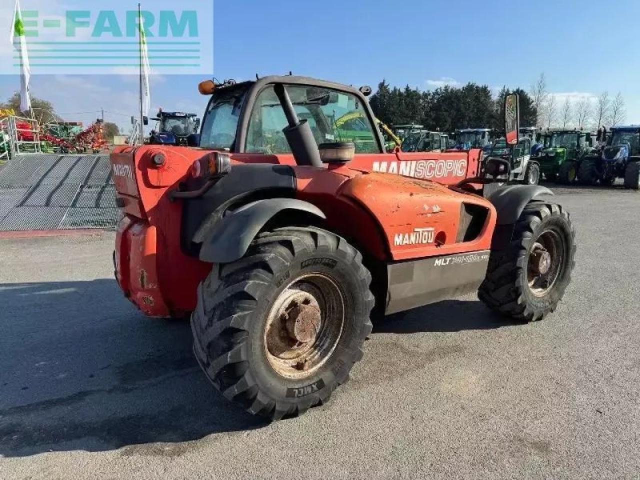 Manitou mlt 741 120 - מפעיל טלסקופי: תמונה 4 Manitou mlt 741 120 - מפעיל טלסקופי: תמונה 4