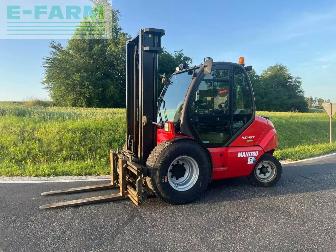 Manitou msi 40 t geländestapler - מלגזה: תמונה 1 Manitou msi 40 t geländestapler - מלגזה: תמונה 1