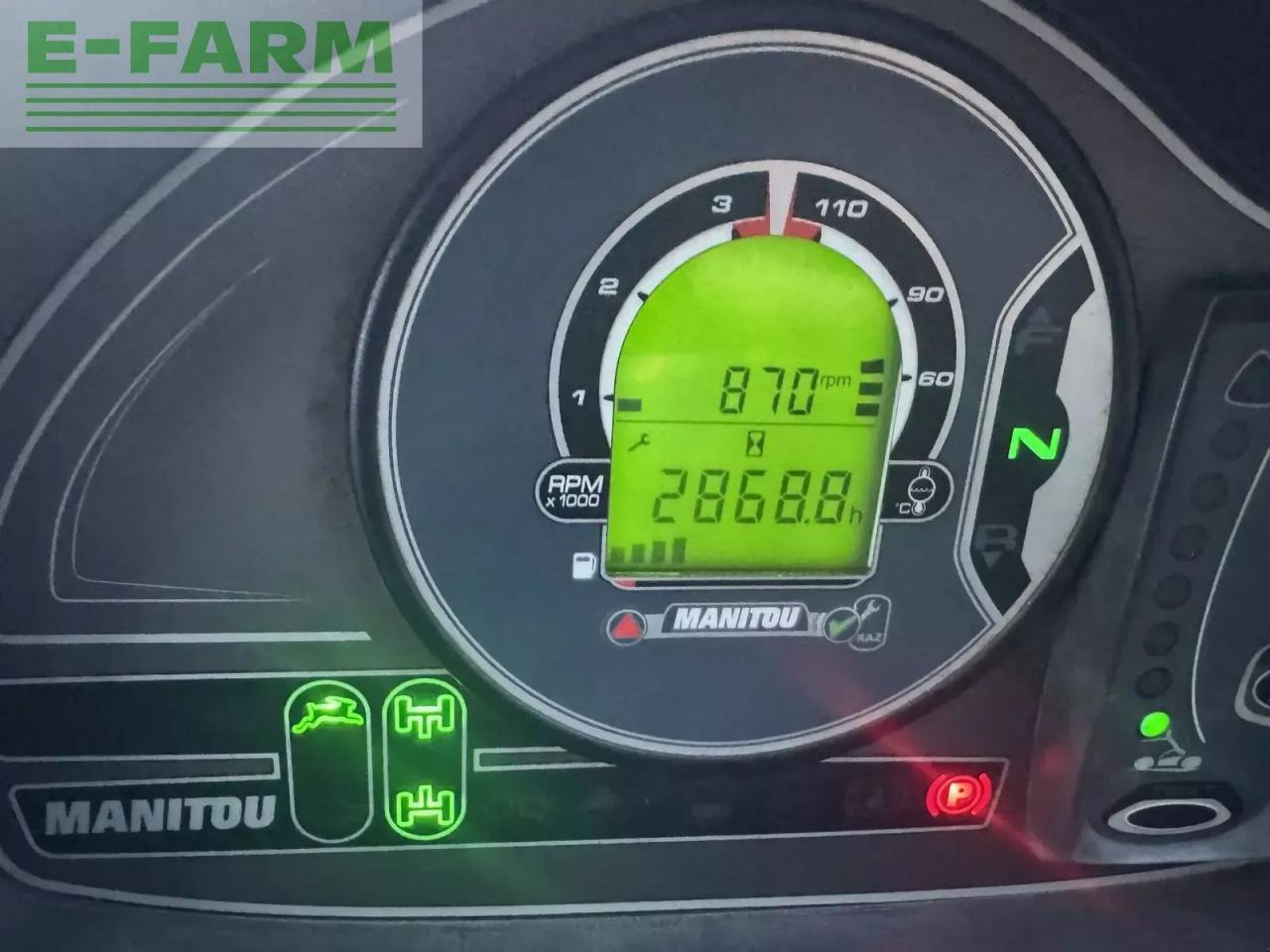 מפעיל טלסקופי Manitou mt625 h: תמונה 9 מפעיל טלסקופי Manitou mt625 h: תמונה 9