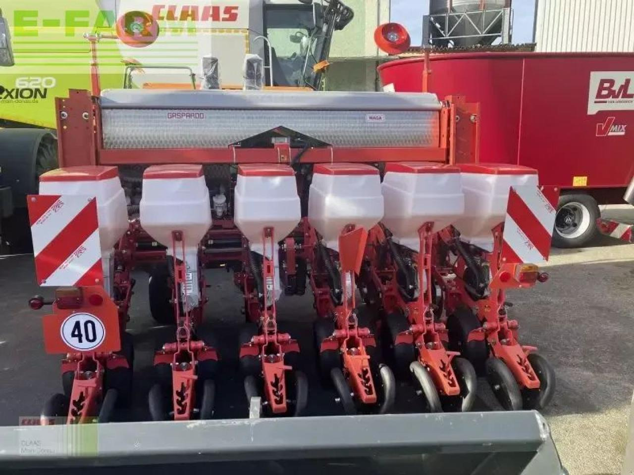Maschio maga r6 rows mit düngerstreuer - מכונת זריעה מדויקת: תמונה 3 Maschio maga r6 rows mit düngerstreuer - מכונת זריעה מדויקת: תמונה 3