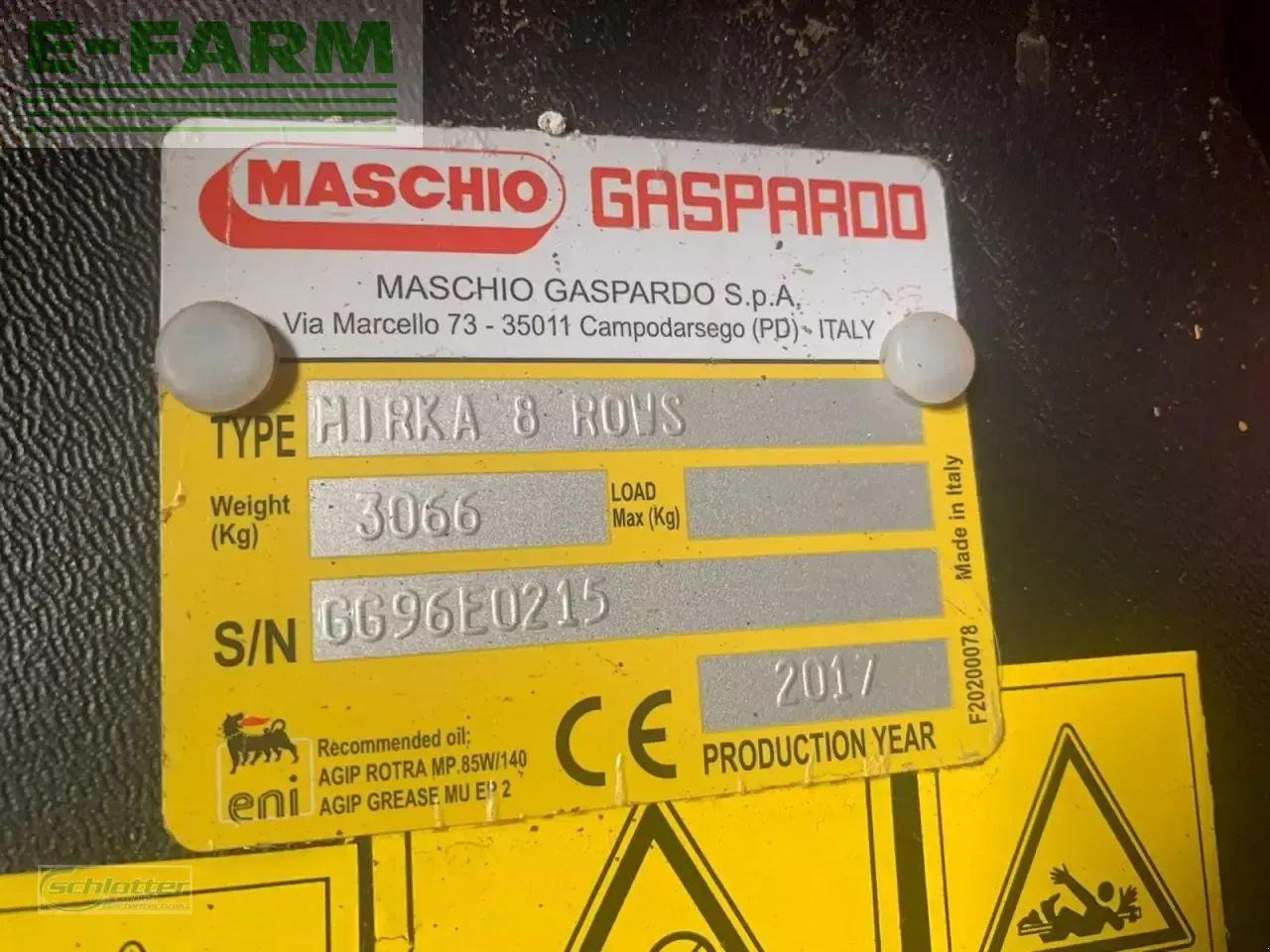 Maschio mirka 8 reihen - מכונת זריעה מדויקת: תמונה 2 Maschio mirka 8 reihen - מכונת זריעה מדויקת: תמונה 2