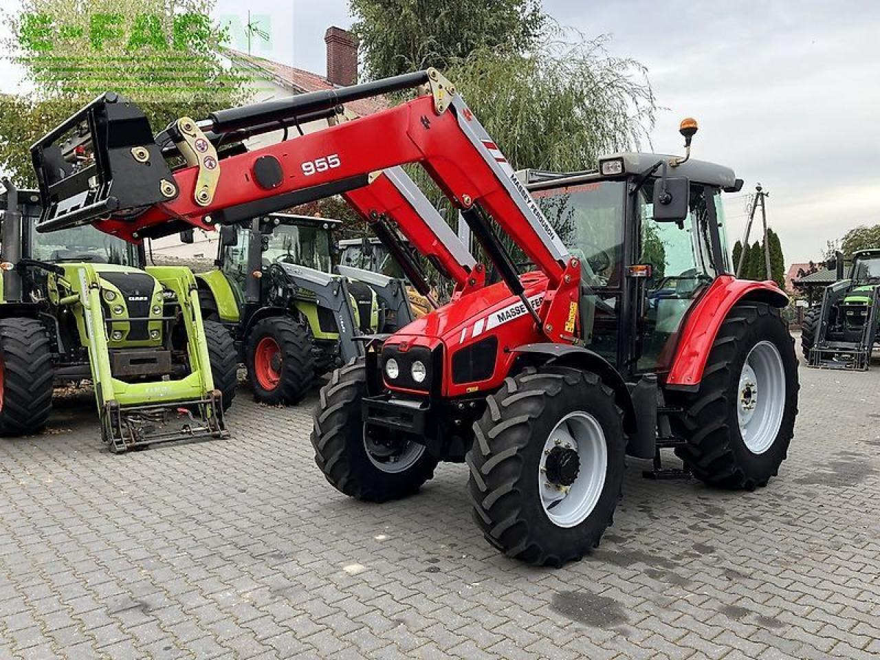 Massey Ferguson 5455 dyna-4 + massey ferguson 955 - טרקטור חקלאי: תמונה 1 Massey Ferguson 5455 dyna-4 + massey ferguson 955 - טרקטור חקלאי: תמונה 1