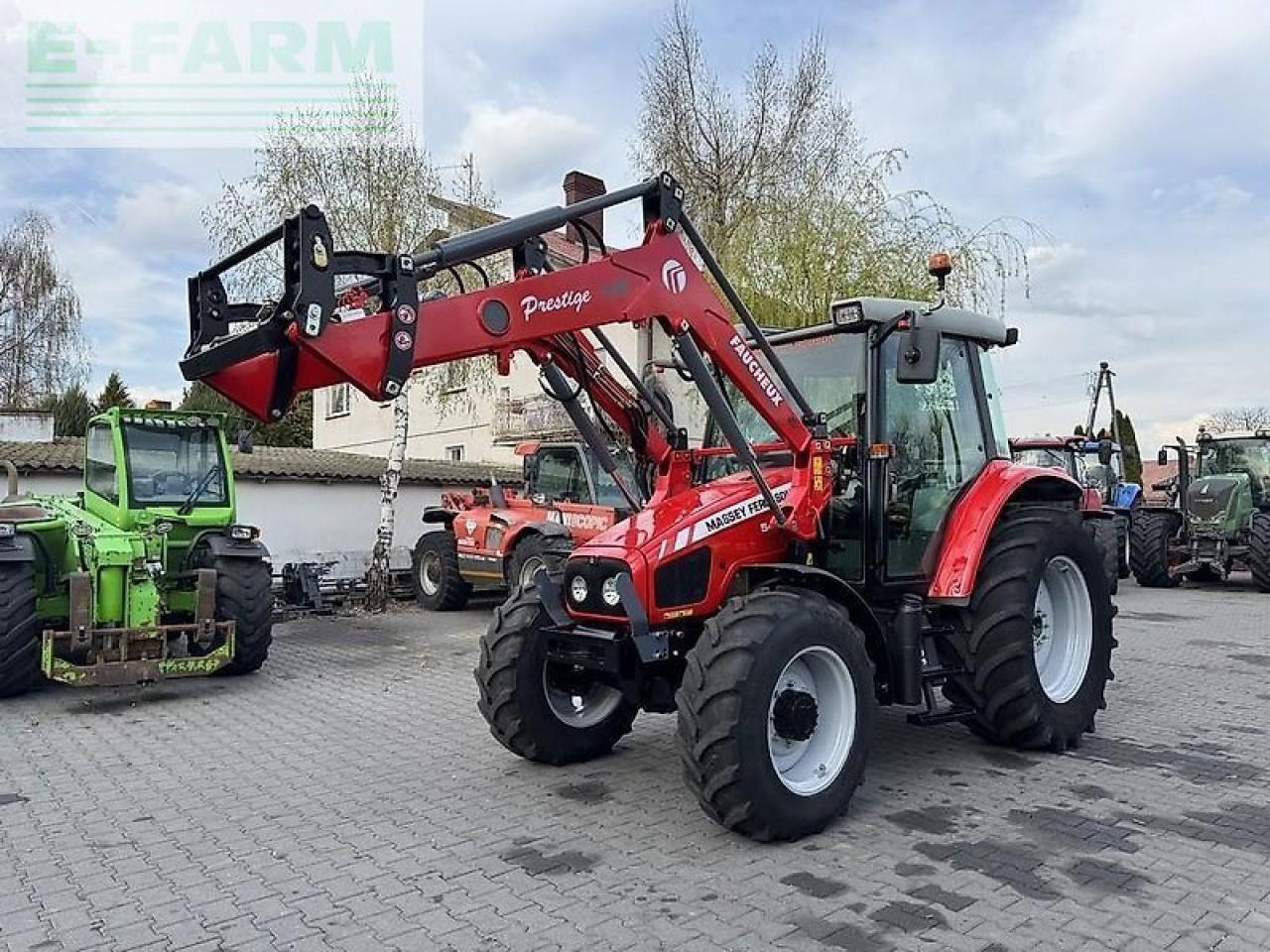 Massey Ferguson 5455 + faucheux prestige 120 - טרקטור חקלאי: תמונה 1 Massey Ferguson 5455 + faucheux prestige 120 - טרקטור חקלאי: תמונה 1