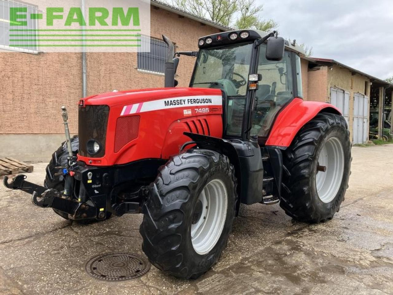 Massey Ferguson 7495 dyna vt - טרקטור חקלאי: תמונה 2 Massey Ferguson 7495 dyna vt - טרקטור חקלאי: תמונה 2
