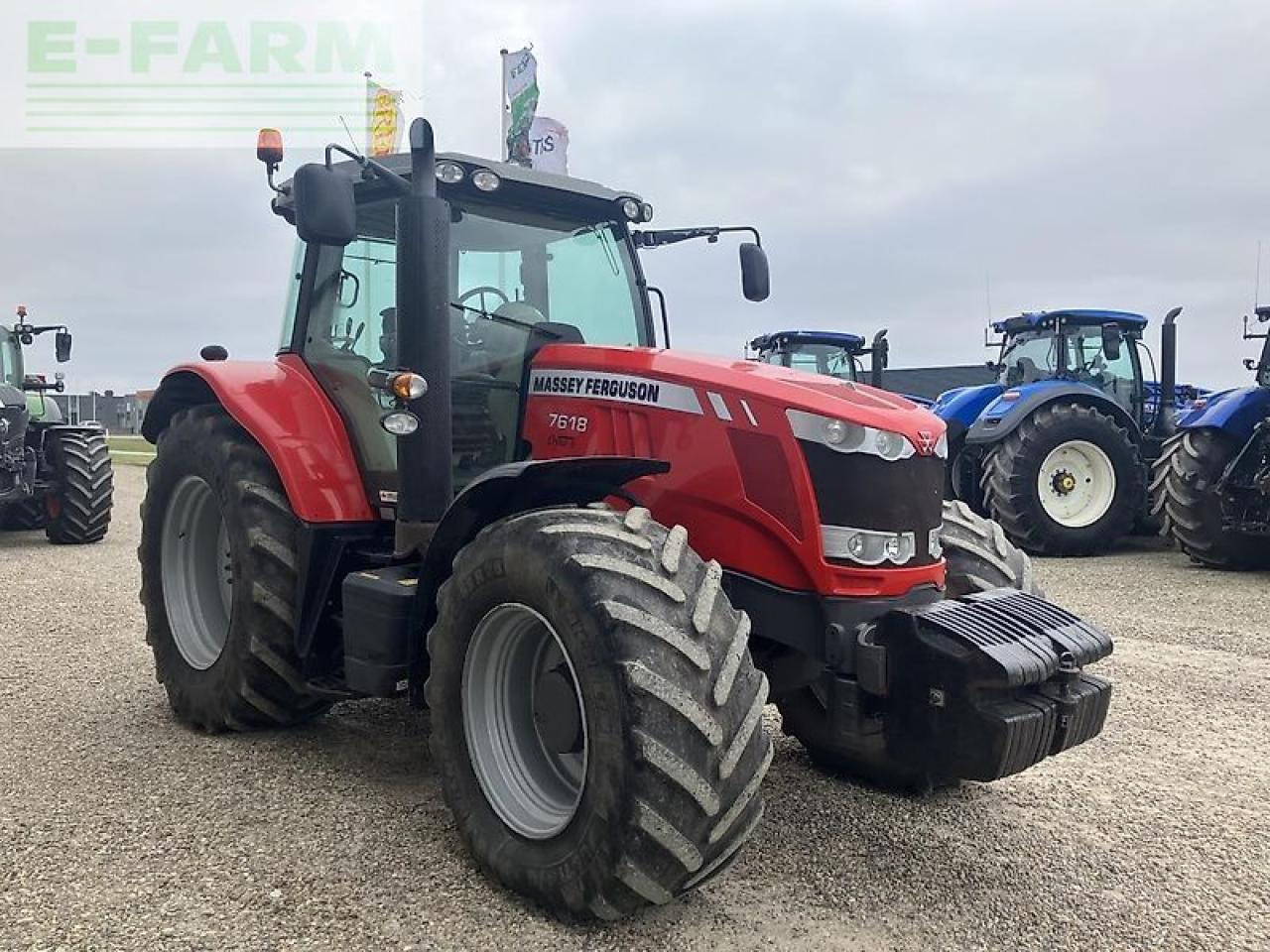 טרקטור חקלאי Massey Ferguson 7618 dyna6: תמונה 15