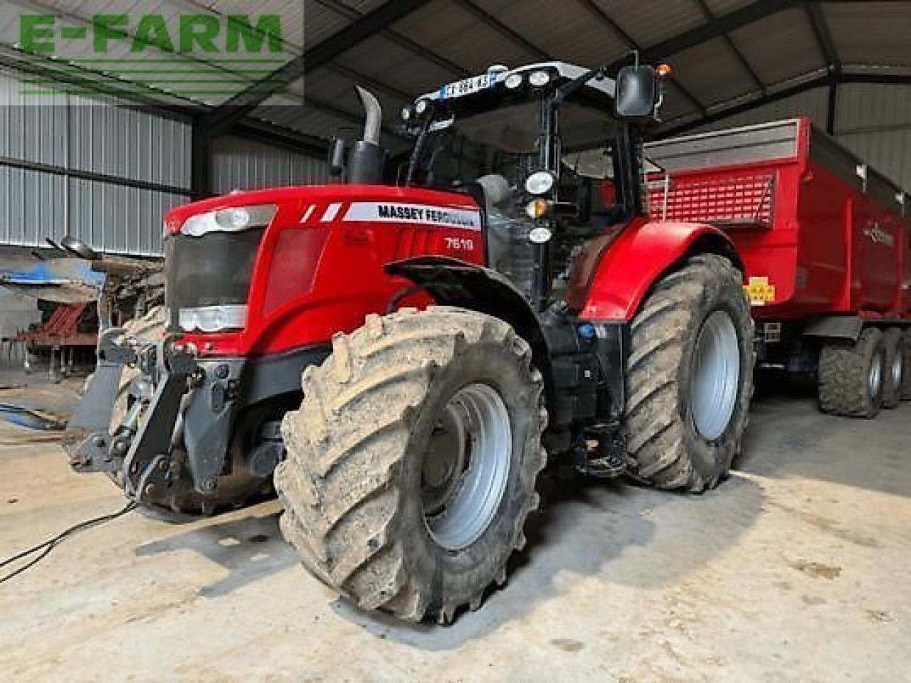 Massey Ferguson 7619 dyna vt - טרקטור חקלאי: תמונה 1 Massey Ferguson 7619 dyna vt - טרקטור חקלאי: תמונה 1