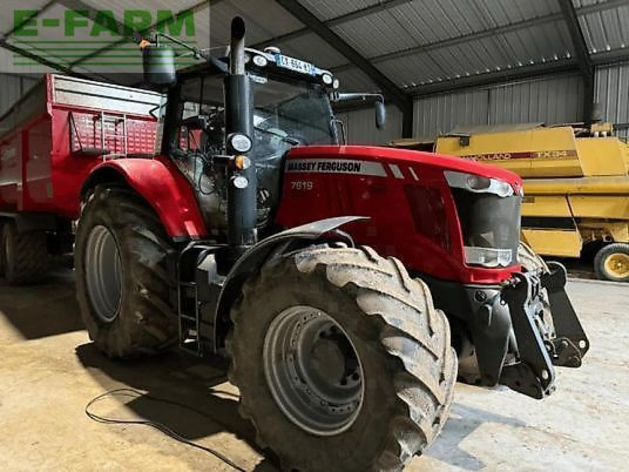 Massey Ferguson 7619 dyna vt - טרקטור חקלאי: תמונה 4 Massey Ferguson 7619 dyna vt - טרקטור חקלאי: תמונה 4