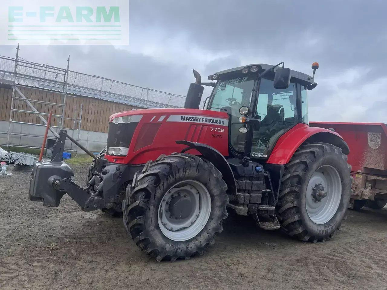 Massey Ferguson 7722 dyna-vt exclusive Exclusive - טרקטור חקלאי: תמונה 1 Massey Ferguson 7722 dyna-vt exclusive Exclusive - טרקטור חקלאי: תמונה 1