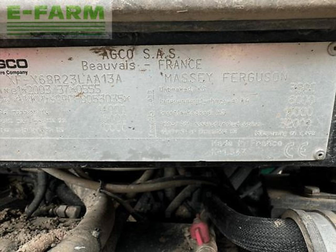 Massey Ferguson 7726 dyna vt ef Efficient - טרקטור חקלאי: תמונה 4 Massey Ferguson 7726 dyna vt ef Efficient - טרקטור חקלאי: תמונה 4